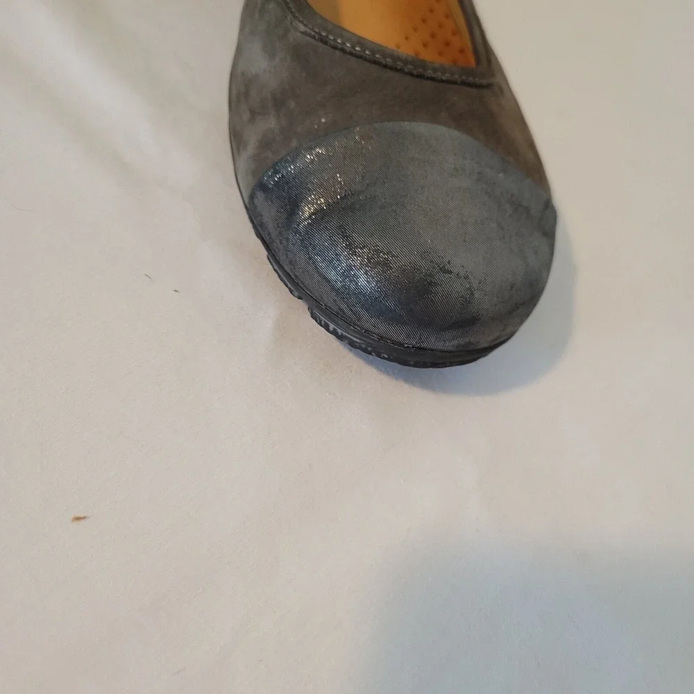 Gabor gray metallic